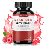 Magnesium Glycinate Gummies 400mg- Magnesium Glycinate Supplements Chewable Gummies for Adults & Kids
