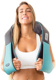 InvoSpa Shiatsu Neck and Back Massager with Heat - Deep Kneading Pillow for Massage - Electric Full Body Massager