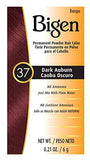 #37 Dark Auburn Bigen Permanent Powder - 6 Pack