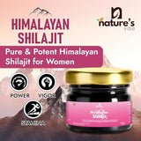 Shilajit for Women - Energy | Strength | Hormone Balance for Womens - Gold Grade A Shilajit Resin with Ashoka, Shatavari & Chastberry - 85+ Minerals - Pure Ayurvedic Supplement | 60 Days Supply