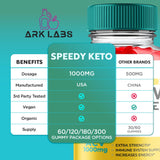 (2 Pack) Speedy Keto ACV Gummies Advanced Weight Loss, Speedy Keto ACV Gummies 1000MG - Speedy ACV Plus Keto Ketogenic Rapid Ketosis Ketones Apple Cider Vinegar Supplement (120 Gummies)