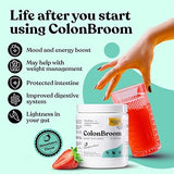 COLONBROOM 12.06 oz Strawberry Flavor 60 Servings - New! Colon Broom!