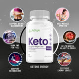 (2 Pack) Lifestyle Keto Pills Life Style Shark Ketogenic Tank (120 Capsules)