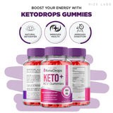 Keto Drops ACV Gummies, Keto Drops for Weight Loss, Official - Keto ACV Drops Gummies Ketosis, Keto Drops Keto + ACV Gummies, Advanced KetoDrops Gomitas Reviews (60 Gummies)
