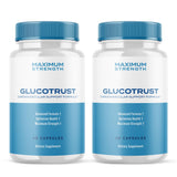 (2 Pack) Glucotrust Capsules - Gluco Trust Capsules - Glucotrust Reviews Advanced Formula Support Formula Pills - Glucotrust Capsules Reviews - Glucotrust Maximum Edge (120 Capsules)