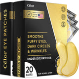 Under Eye Patches (40 Pairs) - Golden Mask Amino Acid & Collagen, for Face Care, Masks Dark Circles and Puffiness, Beauty Personal Care