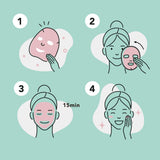 Celavi Essence Facial Sheet Face Mask Variety Set Classic Authentic Korean Moisturizing Skincare (Variation 1, 12 Count (Pack of 3))