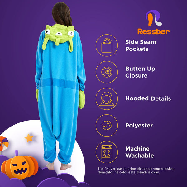 Ezuwail Katten onesie dames unisex volwassenen dierenkostuum pyjama fleece pluizig jumpsuit dames voor cosplay Halloween carnaval