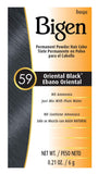 #59 Oriental Black Bigen Permanent Powder - 12 Pack