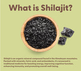 Shilajit Gummies, 85+ Trace Minerals & Fulvic Acid 1,000mg Shilajit, 100% Pure Natural Himalayan Shilajit for Men & Women, Sugar-Free, Vegan, Non-GMO, Maximum Potency, Extra Strength