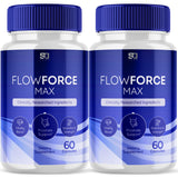 (2 Pack) Flowforce Max Advanced Male Support Supplement Capsules - Official Formula - Flow Force Max Advanced Formula Support Supplement Pills - Flowforce Max Male Capsules for Support (120 Capsules)