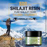 Shilajit Pure Himalayan Organic Shilajit Resin,800mg Max Strength Natural Organic Shilajit with 85+ Trace Minerals Golden Grade Shilajit Supplement,No Heavy Metals,Immune Support 50 Grams