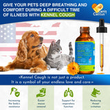 Dog Cough | Kennel Cough | Cat Cough | Dog Allergy Relief | Supplements for Dogs & Cats Health | Allergy Relief Immune Supplement for Dogs | for Dry, Wet & Barkly Pet Couh | 2 Oz