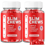 Slim Chews ACV Gummies - Official Formula - SlimChews ACV Keto Gummies, Slim Chews ACV Gummies with Apple Cider Vinegar - Vegan, Non GMO - Advanced Formula Keto Supplement (2 Pack)