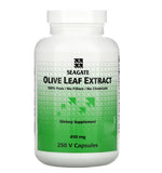 OLIVE LEAF Seagate Extract 450 mg 250 Veggie Caps Chemical-Free