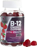 NATURE'S NUTRITION Vitamin B12 Gummies 4500mcg, High Absorption Vitamin B-12 Energy Gummy