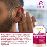GREVIP Flavonoids Capsules 1000mg - For Ear Health, Hearing Support, Healthy Eardrum