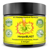 HerpeBLAST  Herpes Treatment Cream Lips Genital HSV1 HSV2 SUPER BEST Suppression