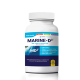 MARINE ESSENTIALS | Marine-D3 | Anti-Aging | Omega-3 | 1 Bottle (60 Capsules)