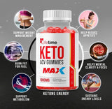 2-Pack Lifetime Keto Max ACV Gummies, Weight Loss Supplement - 120 Gummies