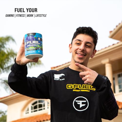 G Fuel Faze Rug Energy Powder Sugar Free Clean Caffeine Focus Supple