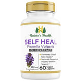 Nature's Health Self Heal Prunella Vulgaris Supplement – Heal All – Promote Healthy Skin & Immune System Support – 1000 mg per Serving – 60 Vegetarian Capsules – Non-GMO