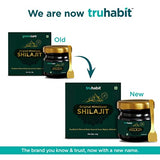 TruHabit Original Himalayan Shilajit Resin Organic Fulvic Acid Supplement(20g/ 0.7oz), Natural Shilajit Pure Himalayan Organic, Tested for Purity & Potency, (20 gm)