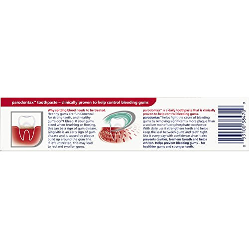 Parodontax Clean Mint Toothpaste for Bleeding Gums, 3.4 Ounce (Pack of