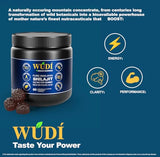 Wúdí Shilajit Pure Himalayan Organic Gummy Vitamins - Pure Black Tar Resin - 60 Count - Gelatin Free, Vegan, Gluten-Free, Sugar Free, Non-GMO, 3rd Party Certified Heavy Metals Free