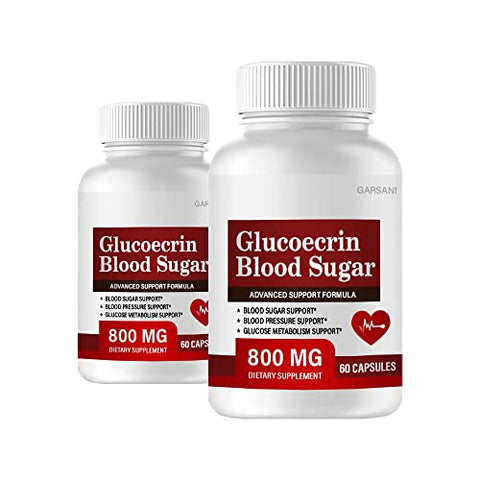 (2 Pack) Glucoecrin - Glucoecrin Blood Sugar (120 Capsules)