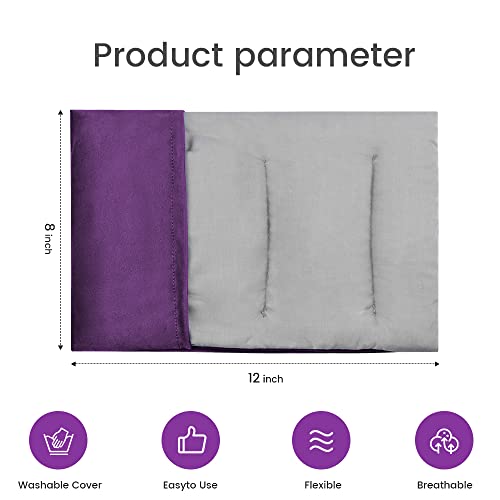 Heating Pad Microwavable with Washable Cover, 8 x 12 Multipurpose Micr