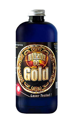 Colloidal Gold (Elixir) 240 ppm, 16 Oz, Silver MTN Minerals (Medical Purity, Highest bioavailability)