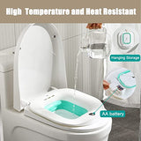 Electric Sitz Bath- Foldable Postpartum Care Basin, Sitz Bath Tub for Soothes and Cleanse Vagina & Anal, Hemorrhoids and Perineum Treatment, Suitable for Maternity, Pregnant Women, Elderly (Bubble)