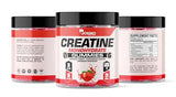 Creatine Monohydrate Gummies for Men & Women 120 Sugar Free 30 Servings 5g of Creatine Per Serving Creatine Gummy L-Taurine B12 for Muscle Growth Strength Focus Energy Low-Calories & Vegan