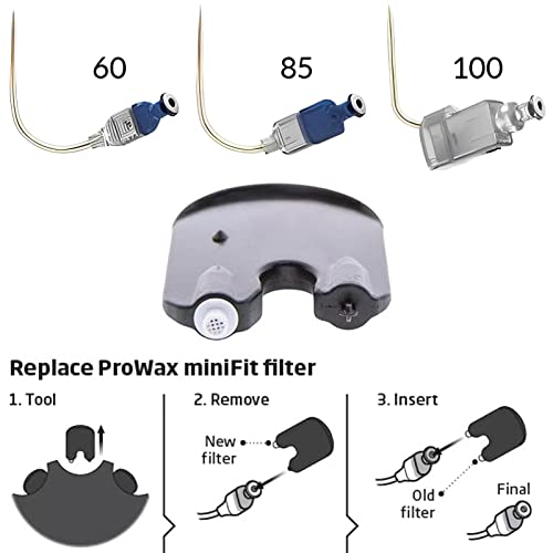 Wax Guards for Oticon ProWax MiniFit Hearing Aid Supplies Replacement