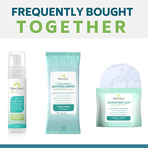 No Water Rinse Free Shampoo Cap by Nurture Microwavable Hair Washing