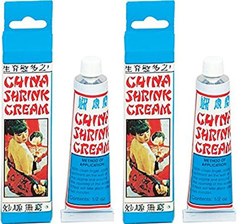 Nasstoys China Shrink Cream - 2 Pack 0.5 ounces each