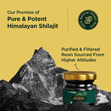 TruHabit Original Himalayan Shilajit Resin Organic Fulvic Acid Supplement(20g/ 0.7oz), Natural Shilajit Pure Himalayan Organic, Tested for Purity & Potency, (20 gm)