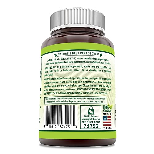 Herbal Secrets Bromelain Supplement 500 Mg Tablets Supplement NonGM