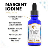 Coco March Nascent Iodine-Magnetized Iodine High Concentration, Thyroid & Metabolism Support, Gluten Free, Keto Friendly, Dairy Free, Soy Free, GMO Free, 1050 mcg Per Serving, 1 fl oz -500 Servings