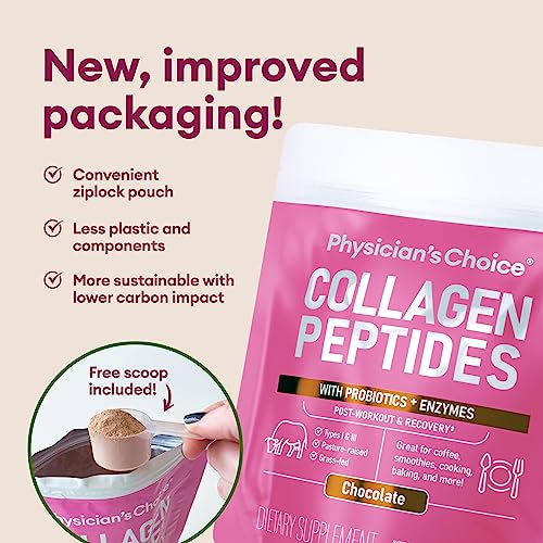Physician's CHOICE Collagen Peptides Powder (Hydrolyzed Protein Type