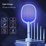 Bug Zapper Racket, 4200V Electric Fly Swatter Rechargeable Mosquito Zapper for Indoor and Outdoor-2000mAh - 2 Pack