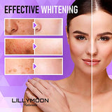 LILYMOON Glutathione Whitening Pills Skin Lightening Pills - Skin Whitening Formula - Glutathione Whitening Skin Pills with Vitamin C - Skin Lightener - Dark Spot Remover - Made in USA