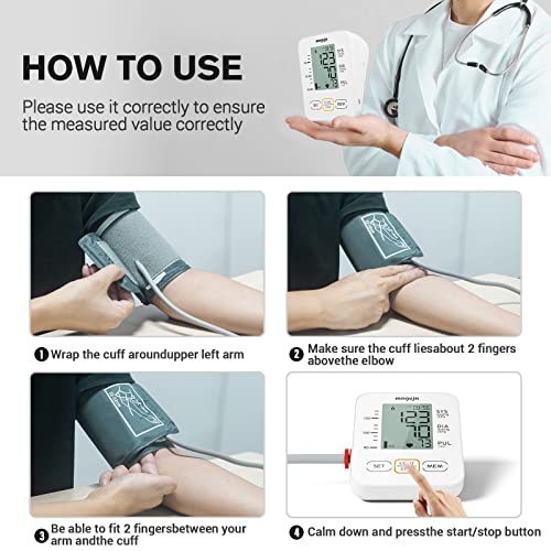 Blood Pressure Monitor,maguja BP Cuff Automatic Upper Arm Cuff Digital