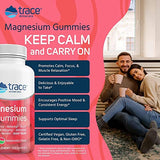 Trace Minerals Magnesium Gummies (120 Ct) Low Sugar | Magnesium Citrate | Natural Sleep Support, Soothes Muscles | Mood & Digestive Support | for Kids & Adults | Watermelon