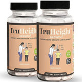TruHeight Capsules - Natural Height Growth for Kids & Teens - Height Growth Maximizer with Ashwaganda & Calcium - Peak Height Booster, Height Increase Vitamins, Supplement for Ages 5+