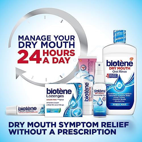 biotène Fluoride Toothpaste for Dry Mouth Symptoms, Bad Breath Treatme