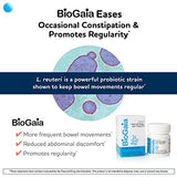 BioGaia Gastrus Chewable Tablets, Adult Probiotic Supplement for Stomach Discomfort, Constipation, Gas, Bloating, Regularity, Non-GMO, 30 Tablets, 1 Pack