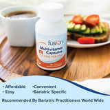 Bariatric Fusion One Per Day Bariatric Multivitamin with Iron | Easy to Swallow Capsule | Vitamin for Bariatric Surgery Patients | Gastric Bypass and Sleeve Gastrectomy | 90 Count | 3 Month Supply